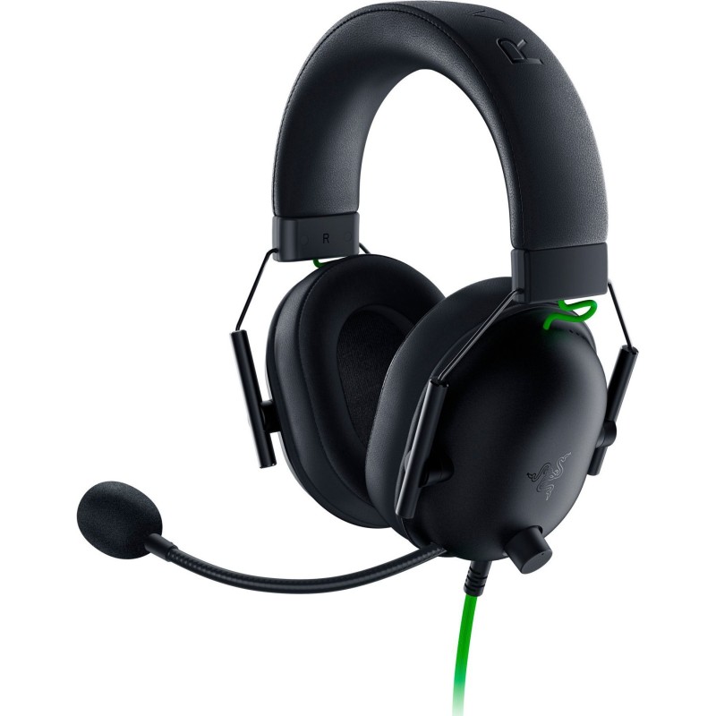 Razer BlackShark V2 X - Gaming Headset - Over-Ear, 3.5mm Analog, Multi-Platform, Virtual 7.1 Surround, Black