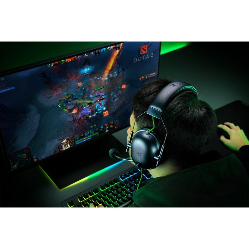 Razer BlackShark V2 X - Gaming Headset - Over-Ear, 3.5mm Analog, Multi-Platform, Virtual 7.1 Surround, Black