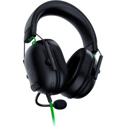 Razer BlackShark V2 X - Gaming Headset - Over-Ear, 3.5mm Analog, Multi-Platform, Virtual 7.1 Surround, Black