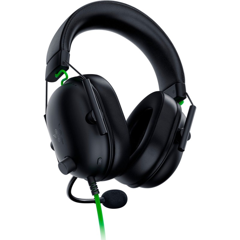 Razer BlackShark V2 X - Gaming Headset - Over-Ear, 3.5mm Analog, Multi-Platform, Virtual 7.1 Surround, Black