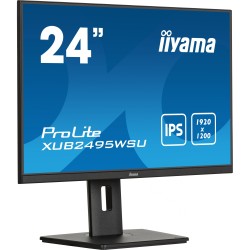 Iiyama ProLite XUB2495WSU-B7 - 24 inch 1920x1200 IPS Pivot Black — Buy in Cyprus with Fast Delivery