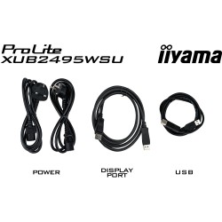 Iiyama ProLite XUB2495WSU-B7 - 24 inch 1920x1200 IPS Pivot Black — Buy in Cyprus with Fast Delivery