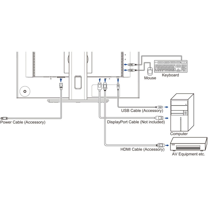 Iiyama ProLite XUB2495WSU-B7 - 24 inch 1920x1200 IPS Pivot Black — Buy in Cyprus with Fast Delivery