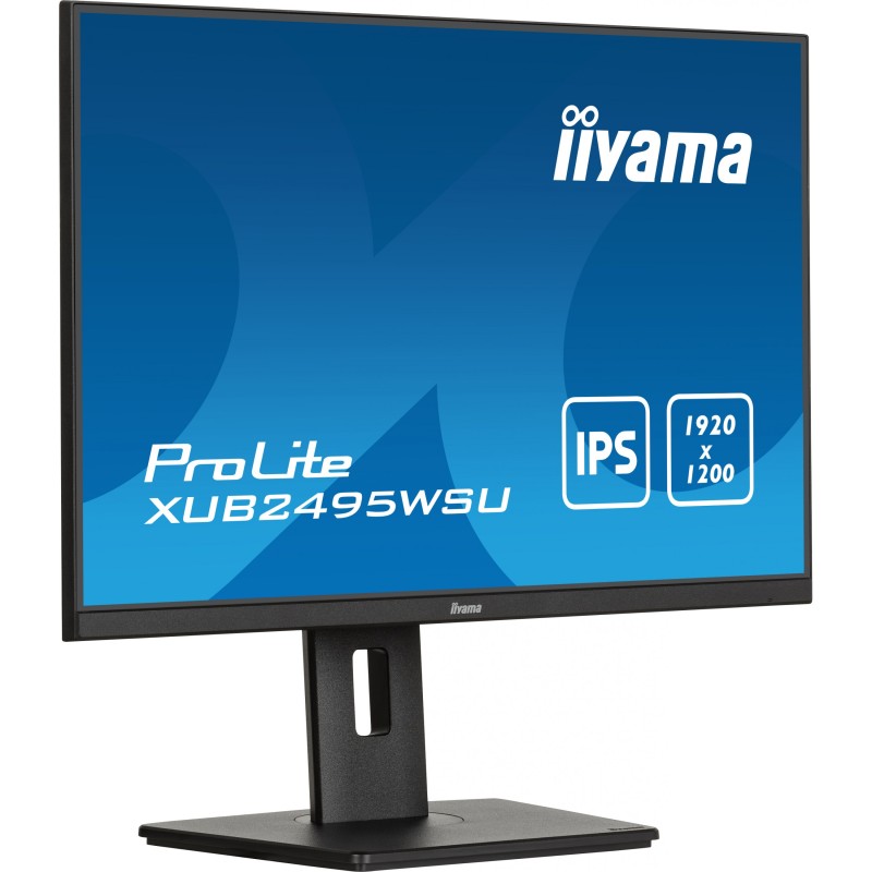 Iiyama ProLite XUB2495WSU-B7 - 24 inch 1920x1200 IPS Pivot Black — Buy in Cyprus with Fast Delivery