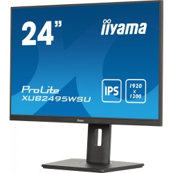 Iiyama ProLite XUB2495WSU-B7 - 24 inch 1920x1200 IPS Pivot Black — Buy in Cyprus with Fast Delivery