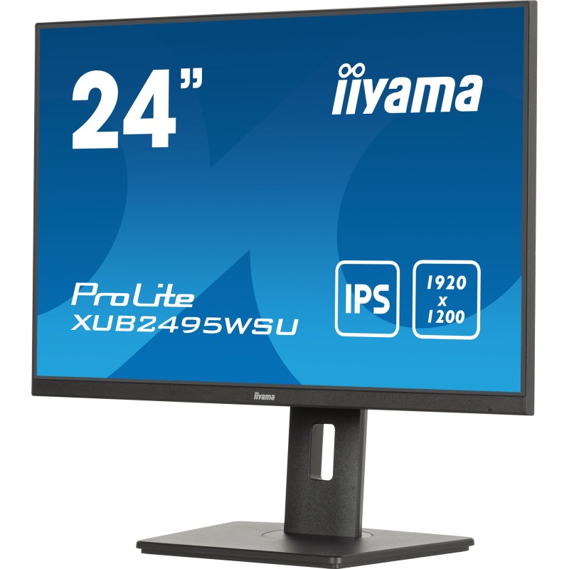 Iiyama ProLite XUB2495WSU-B7 - 24 inch 1920x1200 IPS Pivot Black — Buy in Cyprus with Fast Delivery