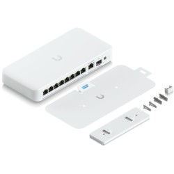 Ubiquiti USW-Flex 2.5G 8-Port PoE Switch - USW-Flex-2.5G-8-PoE - 8x PoE, 2.5G Multi-Gig, Fanless, Smart Managed