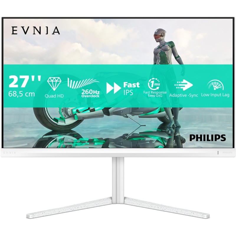 Philips 27M2N3501PA Quad HD Display - 27M2N3501PA - White, 27-inch, 2560x1440 — Buy in Cyprus with Fast Delivery