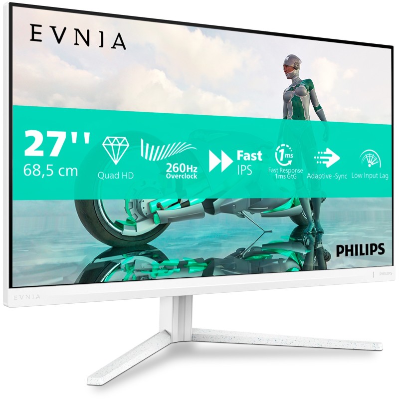 Philips 27M2N3501PA Quad HD Display - 27M2N3501PA - White, 27-inch, 2560x1440 — Buy in Cyprus with Fast Delivery