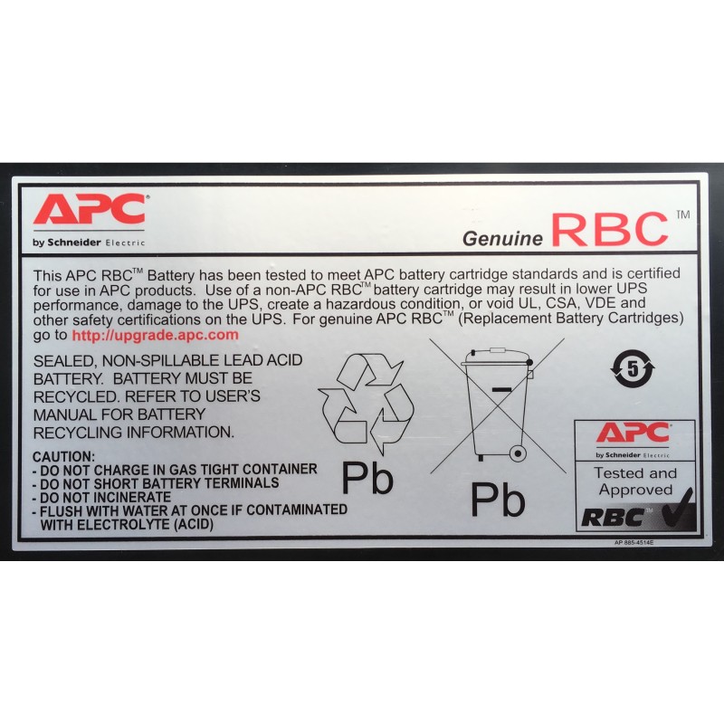 APC Spare Battery - RBC7 - Internal battery cartridge for UPS — Buy in Cyprus with Fast Delivery