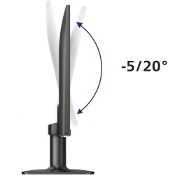 Philips Monitor - 24E2N1110 - 23.8-inch, 16:9, HDMI+D-Sub, Black — Buy in Cyprus with Fast Delivery