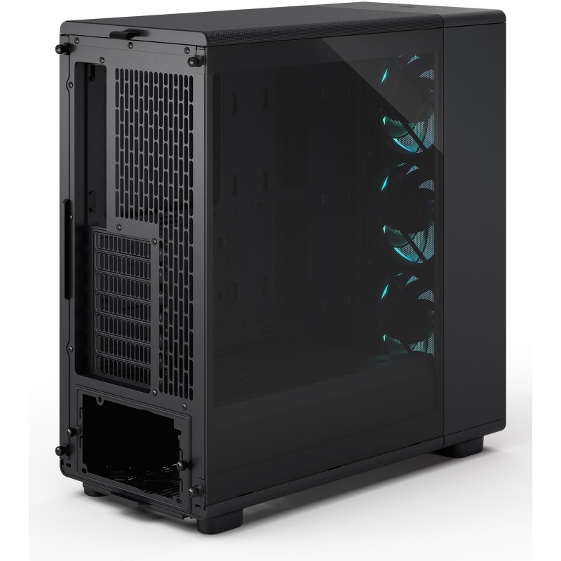 Midi Fractal Epoch Black TG RGB Light tint - Mid Tower PC Case — Buy in Cyprus with Fast Delivery