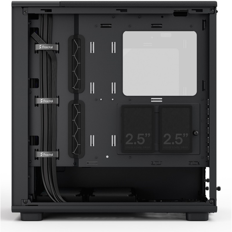 Midi Fractal Epoch Black TG RGB Light tint - Mid Tower PC Case — Buy in Cyprus with Fast Delivery