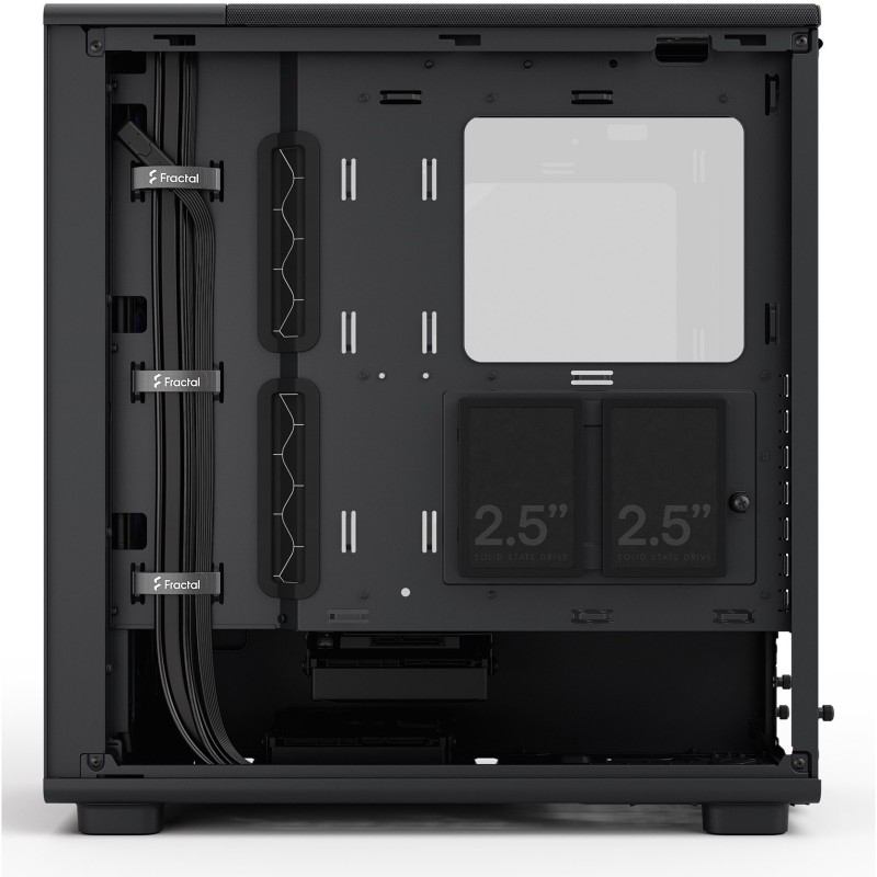 Midi Fractal Epoch Black TG RGB Light tint - Mid Tower PC Case — Buy in Cyprus with Fast Delivery