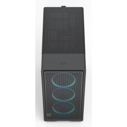 Midi Fractal Epoch Black TG RGB Light tint - Mid Tower PC Case — Buy in Cyprus with Fast Delivery