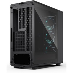 Midi Fractal Epoch Black TG RGB Light tint - Mid Tower PC Case — Buy in Cyprus with Fast Delivery