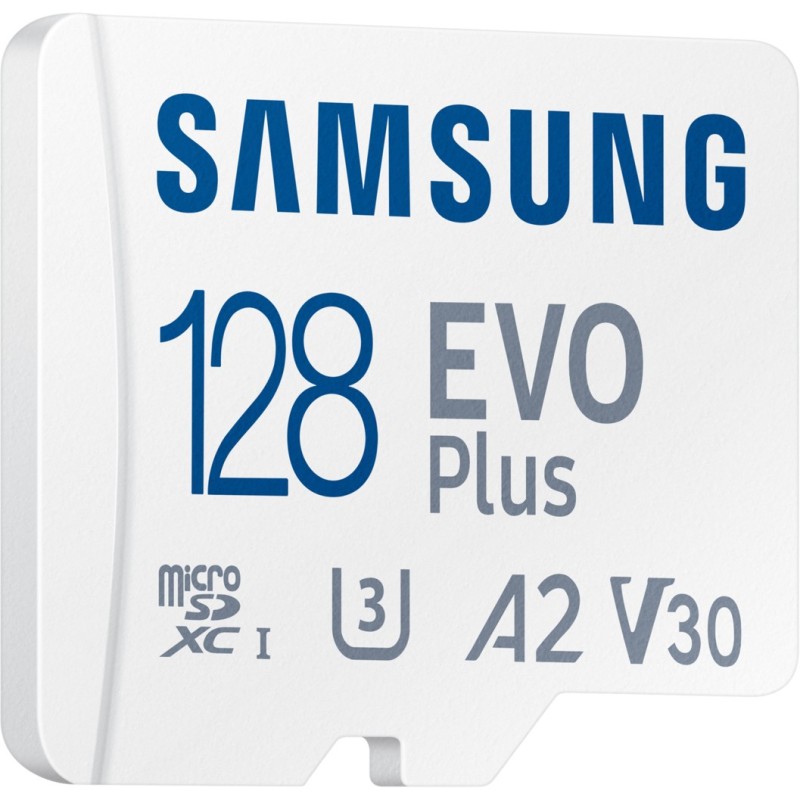 Samsung EVO Plus microSDXC UHS-I U3 - 128GB incl. SD Adapter — Buy in Cyprus with Fast Delivery