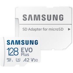 Samsung EVO Plus microSDXC UHS-I U3 - 128GB incl. SD Adapter — Buy in Cyprus with Fast Delivery