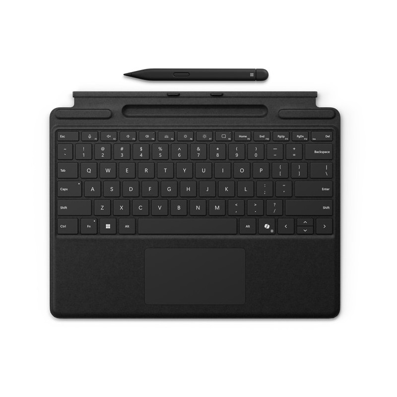Microsoft Surface Pro 10 Keyboard with Pen 2 + Copilot Taste - Surface Pro 10 - Black — Buy in Cyprus with Fast Delivery