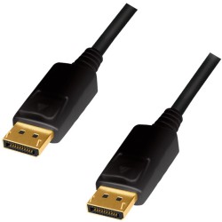 LogiLink DisplayPort 1.2 (ST-ST) 2m Cable - Black - 4K 60Hz — Buy in Cyprus with Fast Delivery