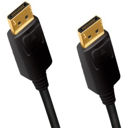 LogiLink DisplayPort 1.2 (ST-ST) 2m Cable - Black - 4K 60Hz — Buy in Cyprus with Fast Delivery