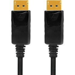 LogiLink DisplayPort 1.2 (ST-ST) 2m Cable - Black - 4K 60Hz — Buy in Cyprus with Fast Delivery