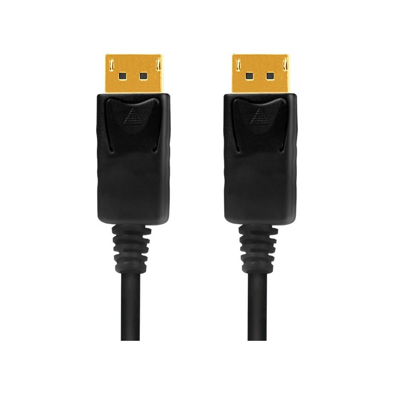 LogiLink DisplayPort 1.2 (ST-ST) 2m Cable - Black - 4K 60Hz — Buy in Cyprus with Fast Delivery