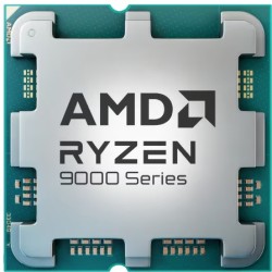 AMD AM5 Ryzen 5 9600X Tray - 9600X - Zen 4, 6-Cores/12-Threads, 3.9-5.4GHz, 65W, DDR5, PCIe 4.0