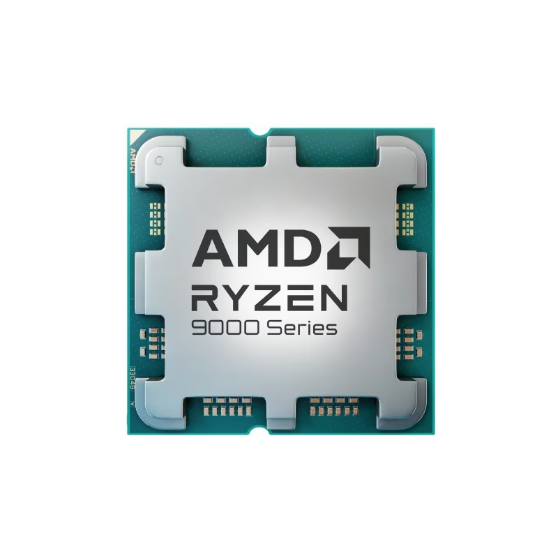 AMD AM5 Ryzen 5 9600X Tray - 9600X - Zen 4, 6-Cores/12-Threads, 3.9-5.4GHz, 65W, DDR5, PCIe 4.0