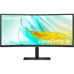 Samsung 34-inch UWQHD Monitor - S34C652UAU - 3440x1440, 100Hz, 5ms, HDMI, USB-C, DP, Black — Buy in Cyprus with Fast Delivery