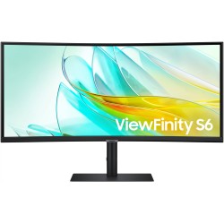 Samsung 34-inch UWQHD Monitor - S34C652UAU - 3440x1440, 100Hz, 5ms, HDMI, USB-C, DP, Black — Buy in Cyprus with Fast Delivery