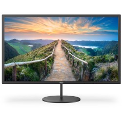 AOC 32'' QHD IPS Monitor - Q32V4 - Black, 2560x1440, 4ms, HDMI, DP, VESA, Built-in Speakers — Buy in Cyprus with Fast Delivery