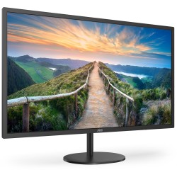 AOC 32'' QHD IPS Monitor - Q32V4 - Black, 2560x1440, 4ms, HDMI, DP, VESA, Built-in Speakers — Buy in Cyprus with Fast Delivery