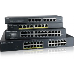 Zyxel GS1915-24EP POE M RM - GS1915-24EP - 24-Port PoE+ Gigabit Rackmount Managed Switch — Buy in Cyprus with Fast Delivery