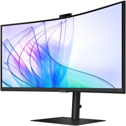Samsung 34-inch UWQHD Monitor - LS34C652VAUXEN - (Black, 34-inch, 3440x1440, 100 Hz, 5 ms, HDMI, USB-C)
