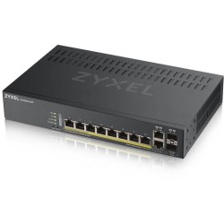 10P Zyxel GS1920-8HP POE M - GS1920-8HP - 8-Port Gigabit PoE Smart Web-managed Switch — Buy in Cyprus with Fast Delivery