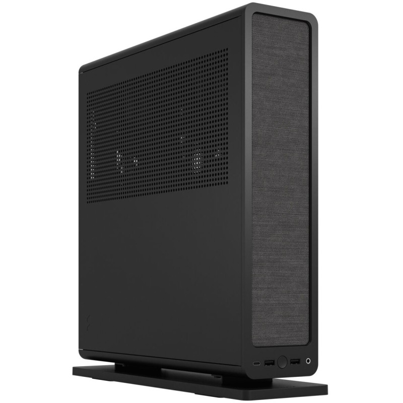 Fractal Design Ridge Mini ITX Case - Black - Compact ITX Form Factor — Buy in Cyprus with Fast Delivery