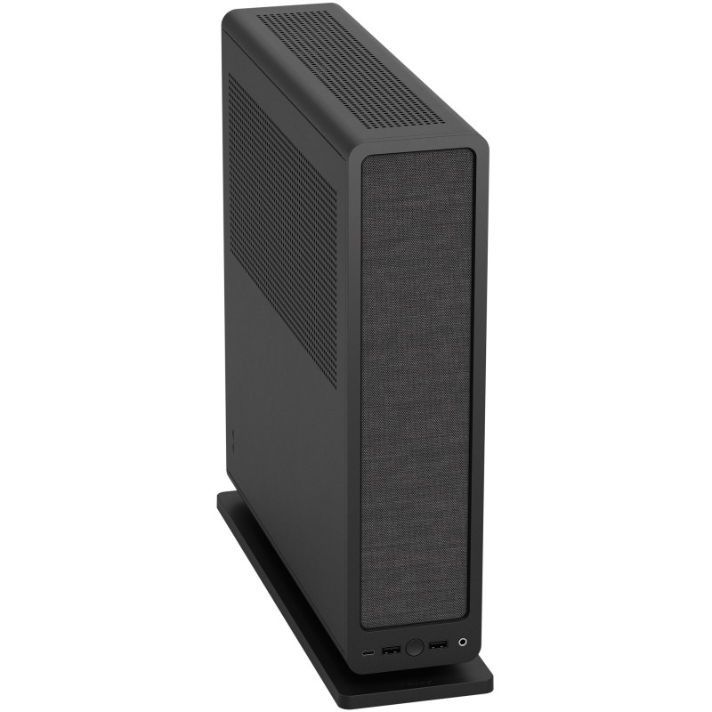 Fractal Design Ridge Mini ITX Case - Black - Compact ITX Form Factor — Buy in Cyprus with Fast Delivery