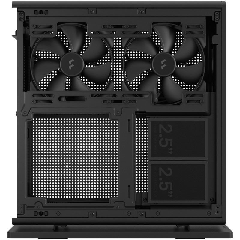 Fractal Design Ridge Mini ITX Case - Black - Compact ITX Form Factor — Buy in Cyprus with Fast Delivery
