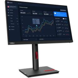 Lenovo ThinkVision Monitor - T22i-30 - (21.5-inch, FHD IPS, 60Hz, 4ms, Pivot, HDMI/DP/USB, Black)