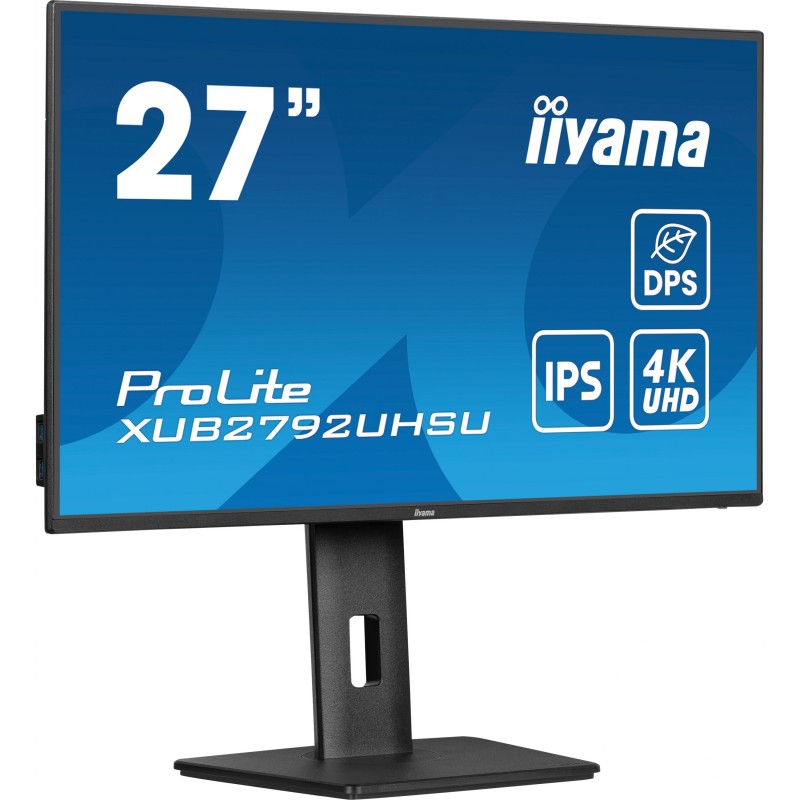 iiyama ProLite XUB2792UHSU-B6 27" 4K IPS Monitor - XUB2792UHSU-B6 - Black, Pivot, 60Hz, 4ms — Buy in Cyprus with Fast Delivery