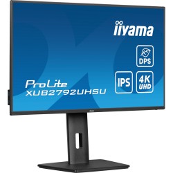 iiyama ProLite XUB2792UHSU-B6 27" 4K IPS Monitor - XUB2792UHSU-B6 - Black, Pivot, 60Hz, 4ms — Buy in Cyprus with Fast Delivery