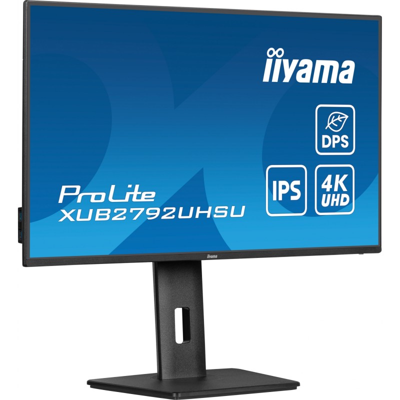 iiyama ProLite XUB2792UHSU-B6 27" 4K IPS Monitor - XUB2792UHSU-B6 - Black, Pivot, 60Hz, 4ms — Buy in Cyprus with Fast Delivery