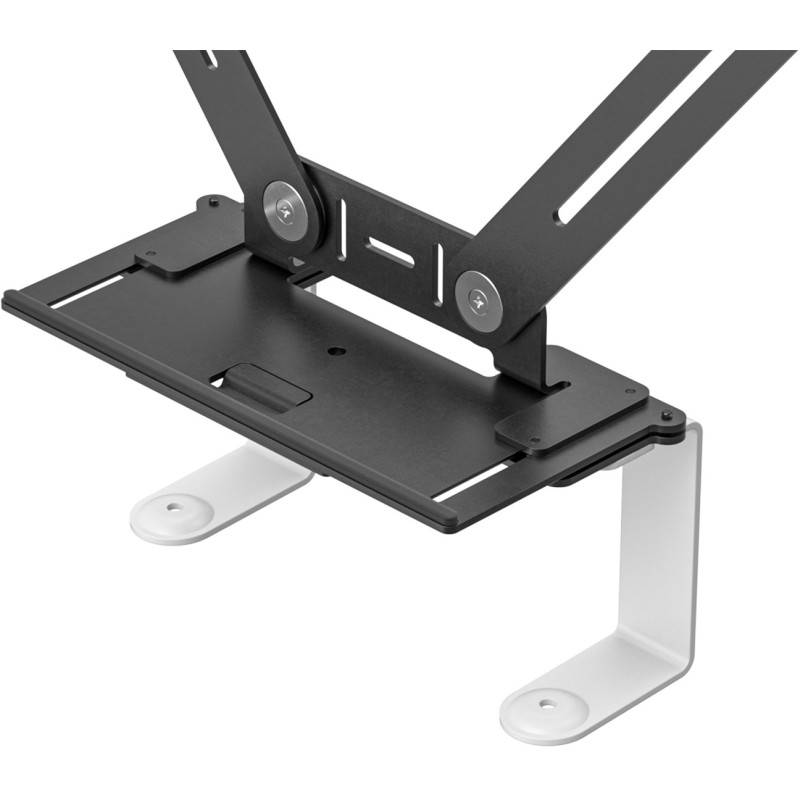 Logitech TV Mount for Video Bars - Characteristics (Graphite, VESA-compatible, Rally Bar, Rally Bar Mini)