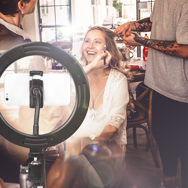 Logilink Smartphone Ring Light - Characteristics (20 cm diameter, 1.8 m USB cable) — Buy in Cyprus with Fast Delivery