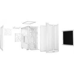 Midi be quiet! Pure Base 501 DX White - 501 DX - White, Mid Tower, ATX — Buy in Cyprus with Fast Delivery