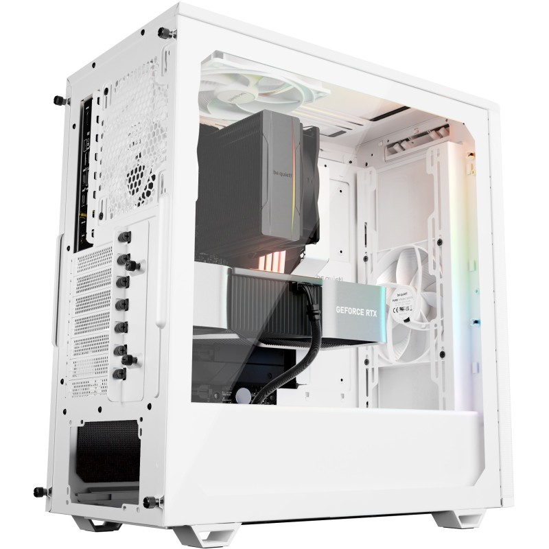 Midi be quiet! Pure Base 501 DX White - 501 DX - White, Mid Tower, ATX — Buy in Cyprus with Fast Delivery