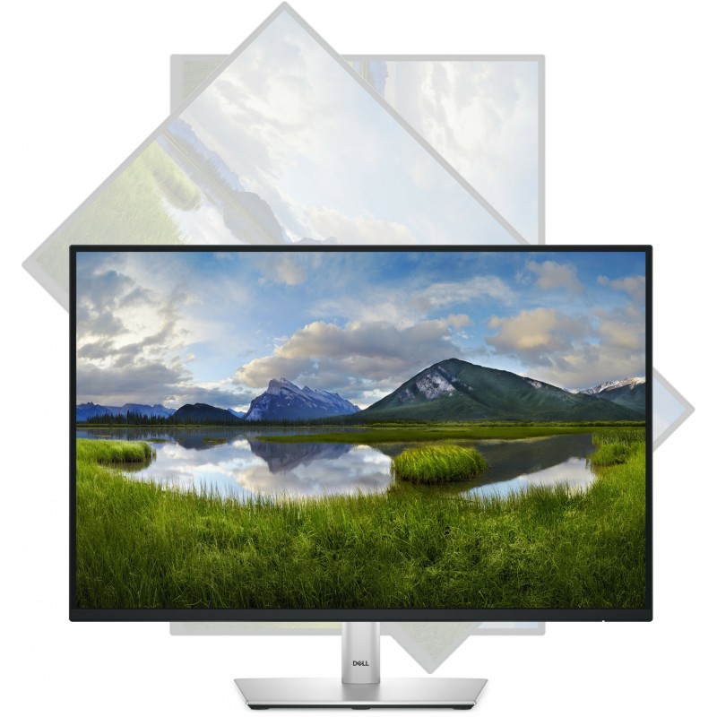 Dell P2425 24-inch IPS monitor - P2425 - Flat, 1920x1200, 100 Hz, 5 ms, HDMI DP USB-C, Black Silver