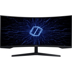 Samsung Odyssey C34G55TWWP Curved Ultrawide Monitor - C34G55TWWP - Black, 34", UWQHD 3440x1440, 144Hz, 1ms
