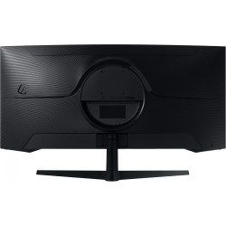 Samsung Odyssey C34G55TWWP Curved Ultrawide Monitor - C34G55TWWP - Black, 34", UWQHD 3440x1440, 144Hz, 1ms
